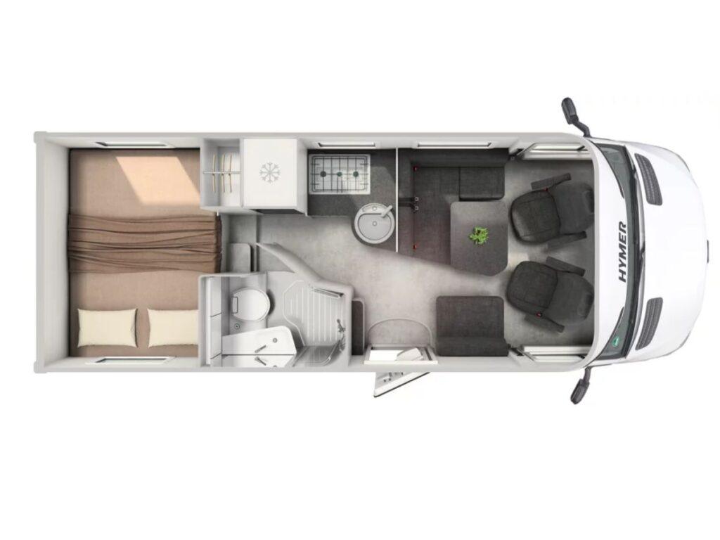 vista aerea hymer premium